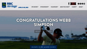 What Rbcheritage.com website looked like in 2020 (3 years ago)