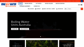 What Ringhotwater.com.au website looked like in 2020 (3 years ago)