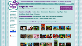 What Regalatufoto.com.ar website looked like in 2020 (3 years ago)