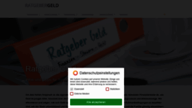 What Ratgeber-geld.de website looked like in 2020 (3 years ago)