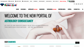 What Ratnajyoti.com website looked like in 2020 (3 years ago)