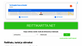 What Reittikartta.net website looked like in 2020 (3 years ago)