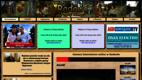 What Radawa.pl website looked like in 2020 (3 years ago)