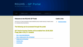 What Rguhsqp.com website looked like in 2020 (3 years ago)