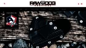 What Rawdogtactical.com website looked like in 2020 (3 years ago)