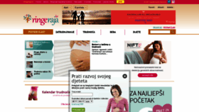 What Ringeraja.hr website looked like in 2020 (3 years ago)