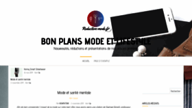 What Reduction-mode.fr website looked like in 2020 (3 years ago)