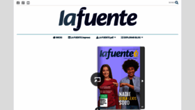 What Revistalafuente.com website looked like in 2020 (3 years ago)
