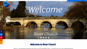 What Riverchurch.org.uk website looked like in 2020 (3 years ago)