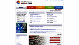 What Rusbiz.com website looked like in 2020 (3 years ago)