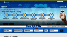 What Rumahmurahbtn.co.id website looked like in 2020 (3 years ago)