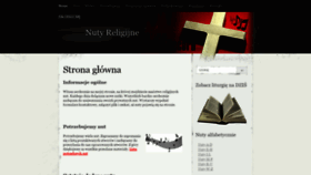 What Religijne.org website looked like in 2020 (3 years ago)