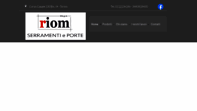 What Riomserramenti.it website looked like in 2020 (3 years ago)