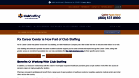 What Rxcareercenter.com website looked like in 2020 (3 years ago)