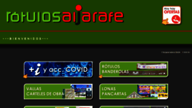 What Rotulosaljarafe.es website looked like in 2020 (3 years ago)