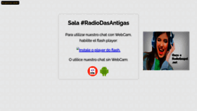 What Radiodasantigas.com.br website looked like in 2020 (3 years ago)