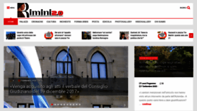 What Riminiduepuntozero.it website looked like in 2020 (3 years ago)