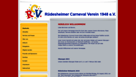 What Ruedesheimer-carneval-verein.de website looked like in 2020 (3 years ago)