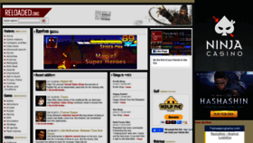 What Reloaded.org website looked like in 2020 (3 years ago)
