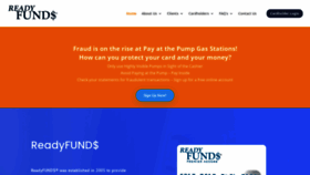 What Readyfunds.net website looked like in 2020 (3 years ago)
