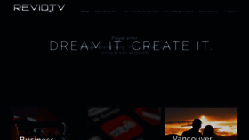 What Revid.tv website looked like in 2020 (3 years ago)