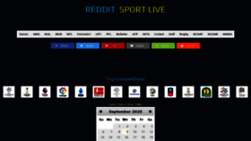 What Redditsport.live website looked like in 2020 (3 years ago)
