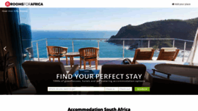 What Roomsforafrica.com website looked like in 2020 (3 years ago)
