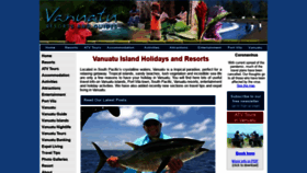 What Resort-vanuatu.com website looked like in 2020 (3 years ago)