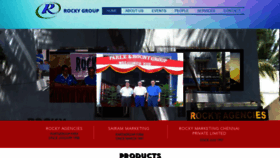 What Rocky.ind.in website looked like in 2020 (3 years ago)