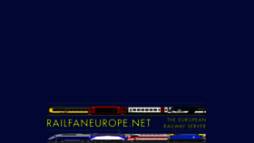 What Railfaneurope.net website looked like in 2020 (3 years ago)