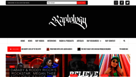 What Raptology.com website looked like in 2020 (3 years ago)