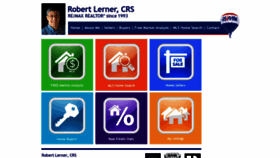 What Robertlerner.com website looked like in 2020 (3 years ago)
