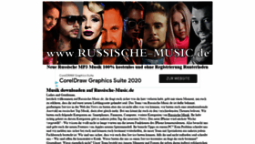 What Russische-music.de website looked like in 2020 (3 years ago)