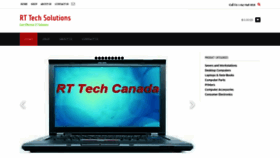 What Rttechsolutions.com website looked like in 2020 (3 years ago)
