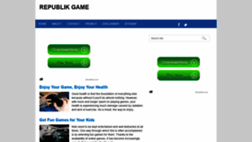 What Republikgame.com website looked like in 2020 (3 years ago)