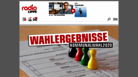What Radiolippe.de website looked like in 2020 (3 years ago)