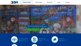 What Rex.torun.pl website looked like in 2020 (3 years ago)