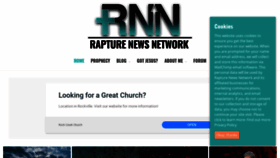 What Rapturenewsnetwork.com website looked like in 2020 (3 years ago)