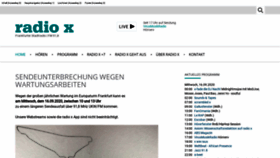 What Radiox.de website looked like in 2020 (3 years ago)