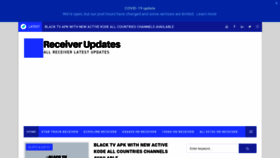 What Receiverupdates.com website looked like in 2020 (3 years ago)