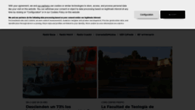 What Radiogranada.es website looked like in 2020 (3 years ago)