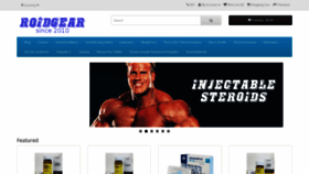 What Roidgear.net website looked like in 2020 (3 years ago)