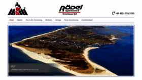 What Roedel-sylt.com website looked like in 2020 (3 years ago)