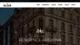 What Residence-brehova.com website looked like in 2020 (5 years ago)