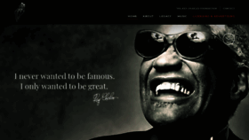 What Raycharles.com website looked like in 2020 (3 years ago)
