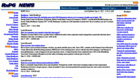 What Rxpgnews.com website looked like in 2020 (3 years ago)