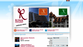 What Rinahotels.ro website looked like in 2020 (5 years ago)