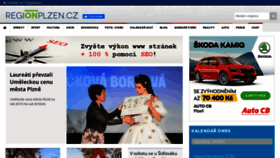 What Regionplzen.cz website looked like in 2020 (3 years ago)