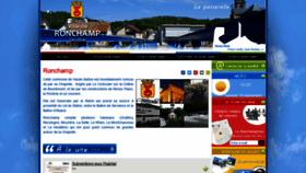 What Ronchamp.fr website looked like in 2020 (3 years ago)