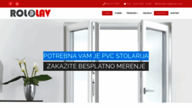 What Rololav.rs website looked like in 2020 (3 years ago)